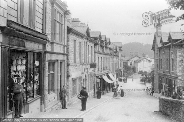 Photo of Grange Over Sands, Main Street 1896