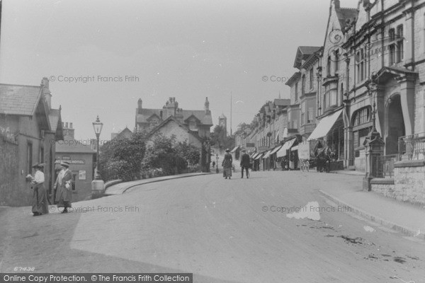 Photo of Grange Over Sands, Main Street 1914