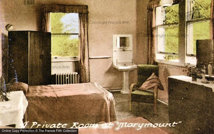 Photo of Grange Over Sands, Marymount Nursing Home, A Private Room c.1955