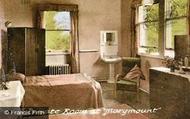 Grange-Over-Sands, Marymount Nursing Home, A Private Room c.1955, Grange-Over-Sands