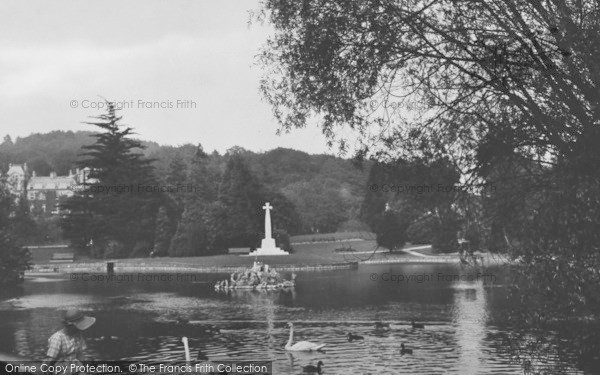 Photo of Grange Over Sands, Ornamental Grounds 1923
