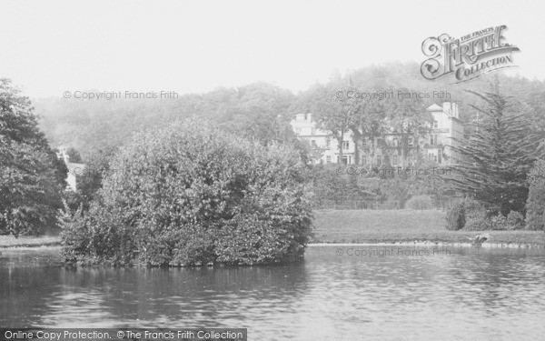 Photo of Grange Over Sands, Ornamental Water 1896