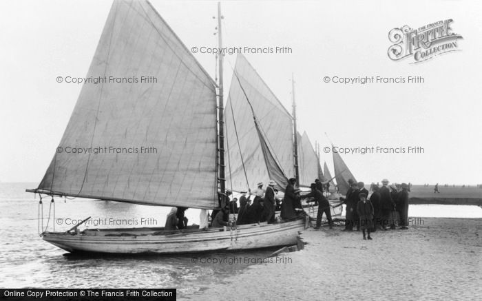 Photo of Grange Over Sands, Pleasure Boats 1914