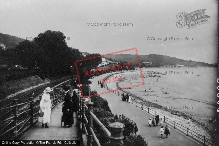 Photo of Grange Over Sands, Promenade 1918