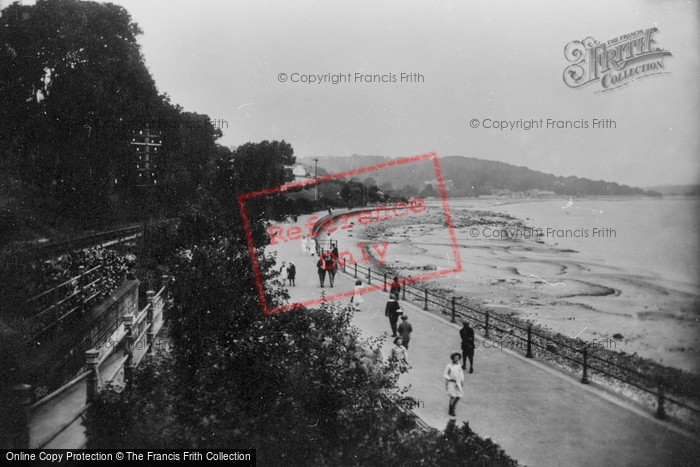 Photo of Grange Over Sands, Promenade 1918