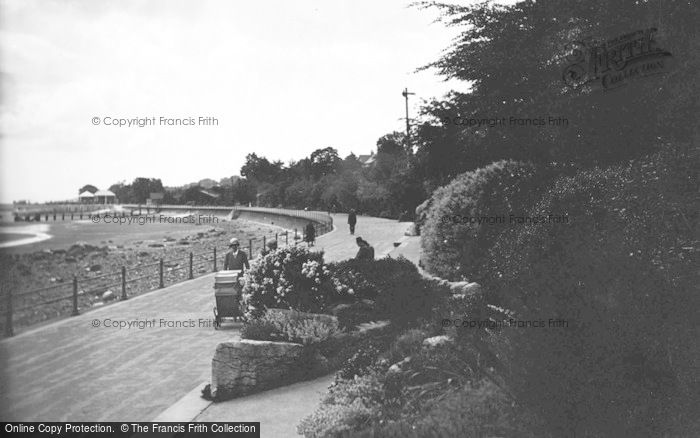 Photo of Grange Over Sands, Promenade 1934