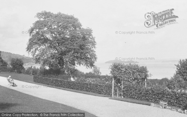 Photo of Grange Over Sands, Promenade 1936