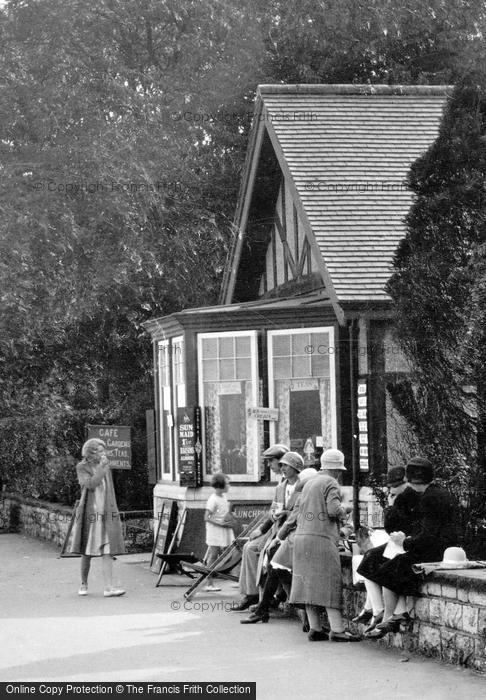 Photo of Grange Over Sands, Promenade Cafe 1929