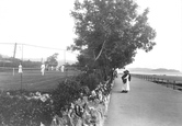 Grange-Over-Sands, Promenade Tennis Courts 1914, Grange-Over-Sands