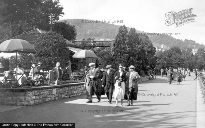 Photo of Grange Over Sands, Promenading 1936