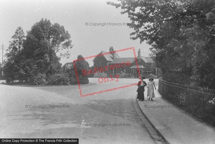 Photo of Grange Over Sands, Railway Station 1912