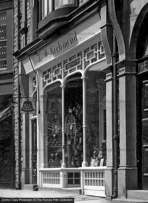 Photo of Grange Over Sands, Richmond's, Main Street 1912