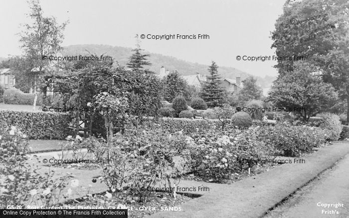 Photo of Grange Over Sands, Rose Gardens, The Esplanade c.1955