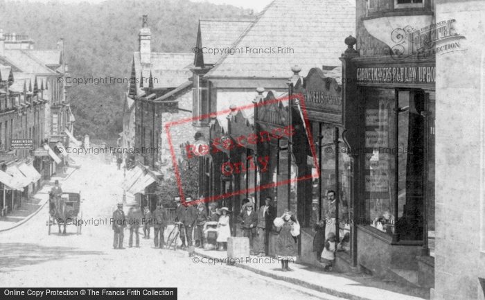 Photo of Grange Over Sands, Shops In Main Street 1906