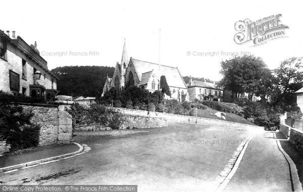 Photo of Grange Over Sands, St Paul's Church 1906