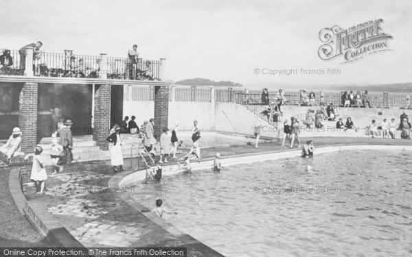Photo of Grange Over Sands, Swimming Pool 1936