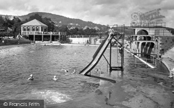 Grange-Over-Sands, Swimming Pool 1936, Grange-Over-Sands