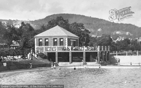 Photo of Grange Over Sands, Swimming Pool 1936