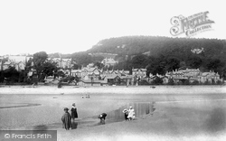Grange-Over-Sands, The Beach 1896, Grange-Over-Sands