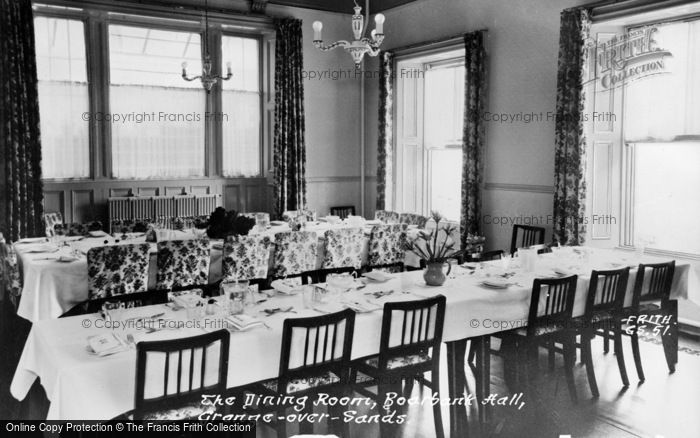 Photo of Grange Over Sands, The Dining Room, Boarbank Hall c.1955