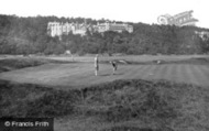 Grange-Over-Sands, The Golf Links And The Grand Hotel 1927, Grange-Over-Sands
