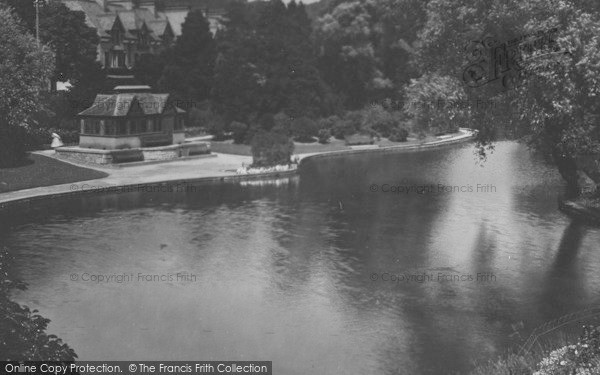 Photo of Grange Over Sands, The Ornamental Grounds 1921