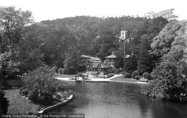 Photo of Grange Over Sands, The Ornamental Grounds 1921