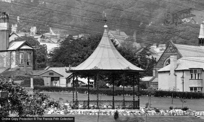 Photo of Grange Over Sands, The Park And Bandstand 1936