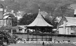 Grange-Over-Sands, The Park And Bandstand 1936, Grange-Over-Sands