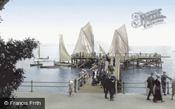 Grange-Over-Sands, The Pier 1914, Grange-Over-Sands