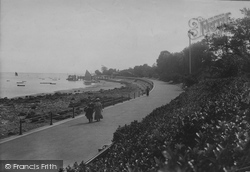 Grange-Over-Sands, The Promenade 1912, Grange-Over-Sands