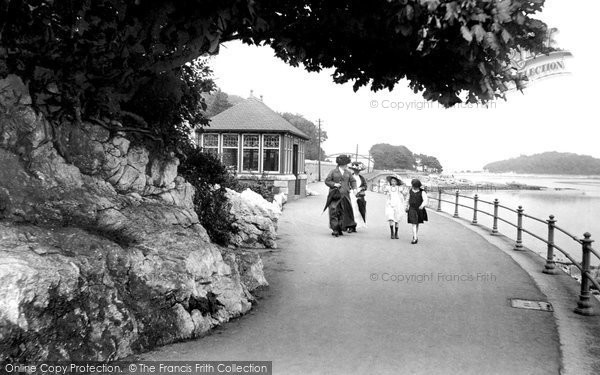 Photo of Grange Over Sands, The Promenade 1914