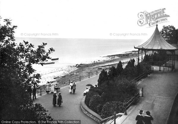 Photo of Grange Over Sands, The Promenade 1918