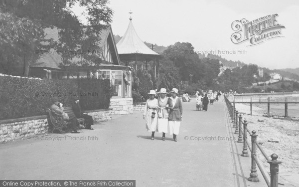 Photo of Grange Over Sands, The Promenade 1918