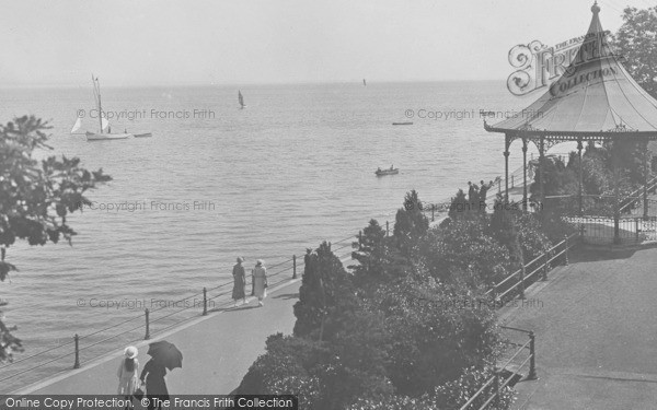 Photo of Grange Over Sands, The Promenade 1921