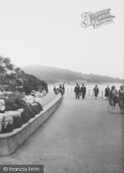 Grange-Over-Sands, The Promenade 1929, Grange-Over-Sands