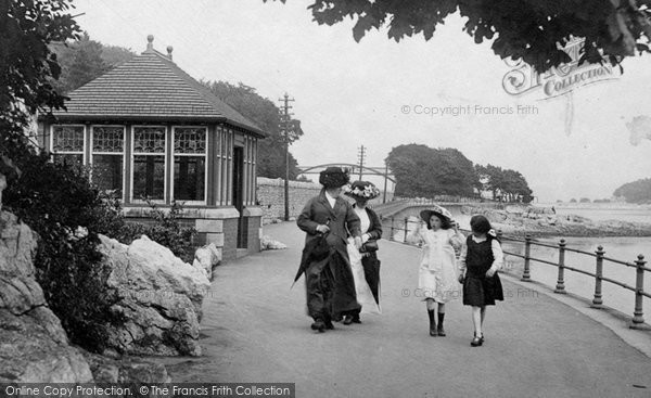 Photo of Grange Over Sands, The Promenade Shelter 1914