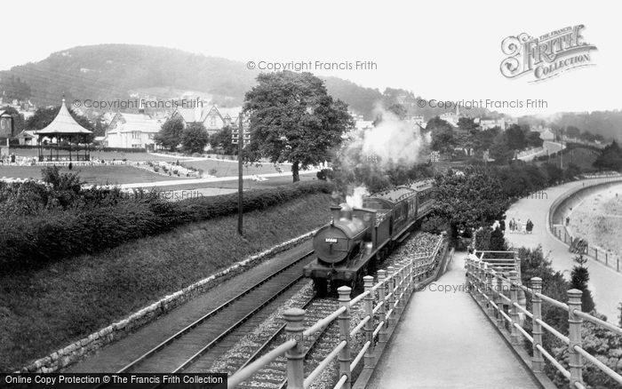 Photo of Grange Over Sands, The Railway 1929