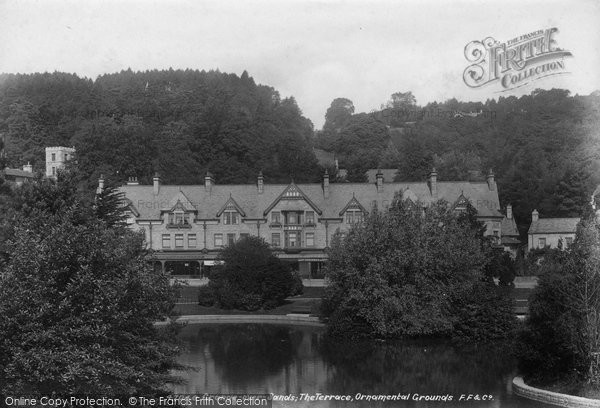 Photo of Grange Over Sands, The Terrace And Ornamental Grounds 1901