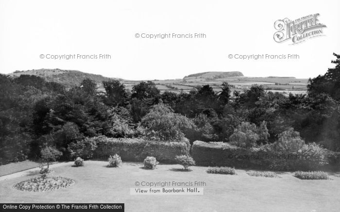 Photo of Grange Over Sands, View From Boarbank Hall c.1955