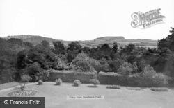 Grange-Over-Sands, View From Boarbank Hall c.1955, Grange-Over-Sands