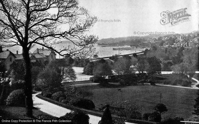 Photo of Grange Over Sands, View From The Gardens c.1895