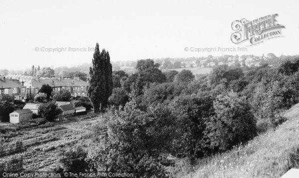 Photo of Grange Park, View From The Station c.1960