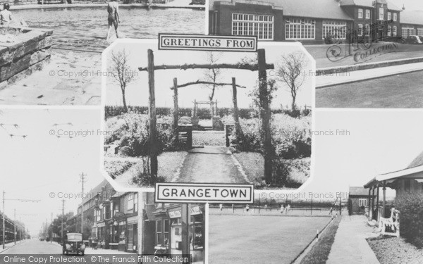 Photo of Grangetown, Composite c.1955