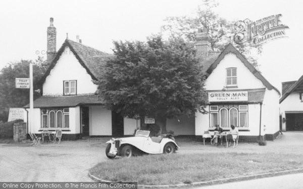 Photo of Grantchester, Customers At The Green Man c.1950