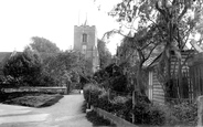 The Church Of St Andrew And St Mary 1929, Grantchester