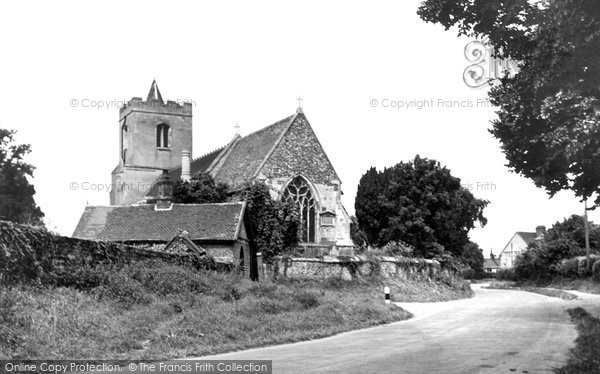 Photo of Grantchester, The Church Of St Andrew And St Mary c.1946