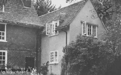 The Old Vicarage c.1946, Grantchester