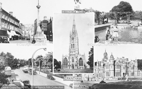 Photo of Grantham, Composite c.1955