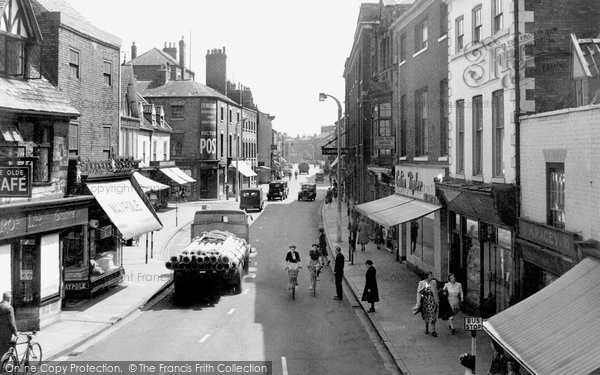 Photo of Grantham, High Street c.1955
